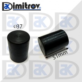 Гумен тампон Ø 37 x 51 mm